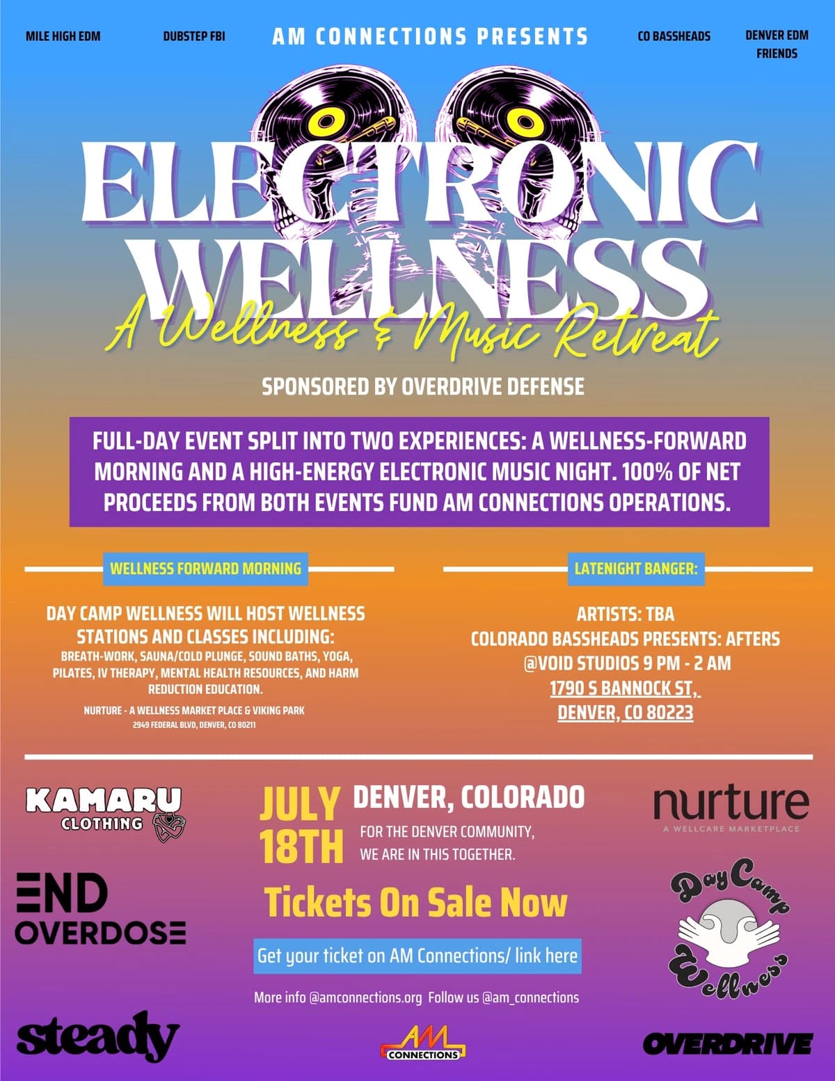 ELECTRONIC WELLNESS hosted by DayCamp Wellness — wellness events in Denver