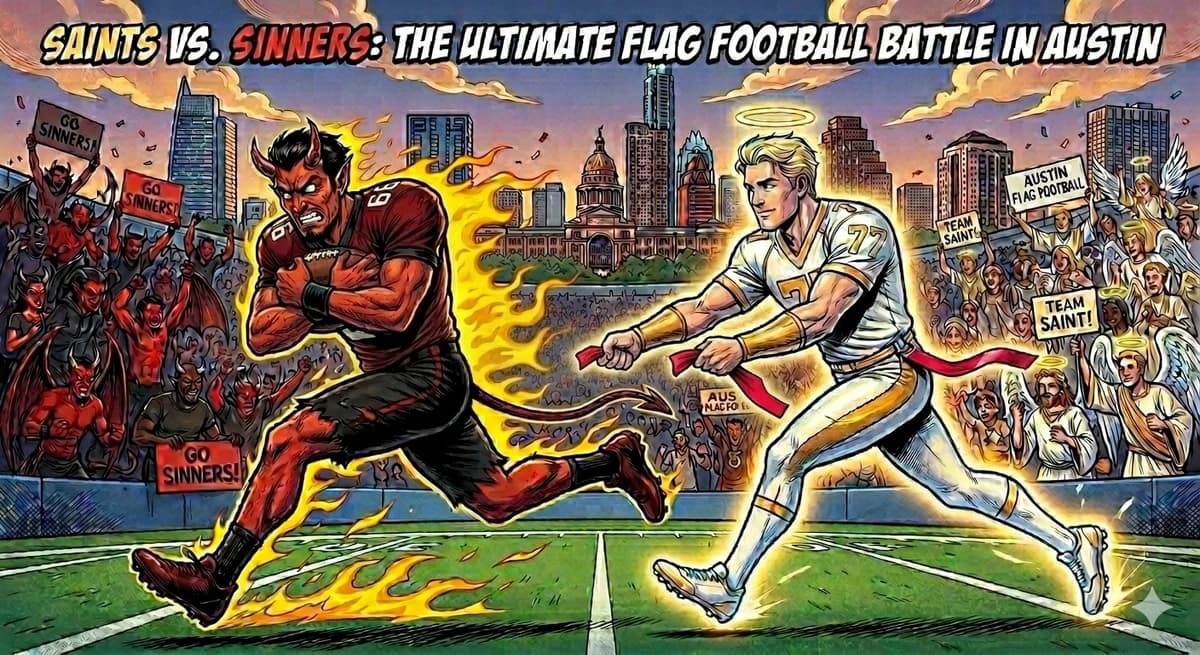 Halloween Costume Pickup hosted by Saints & Sinners Flag Football — team sports in Austin