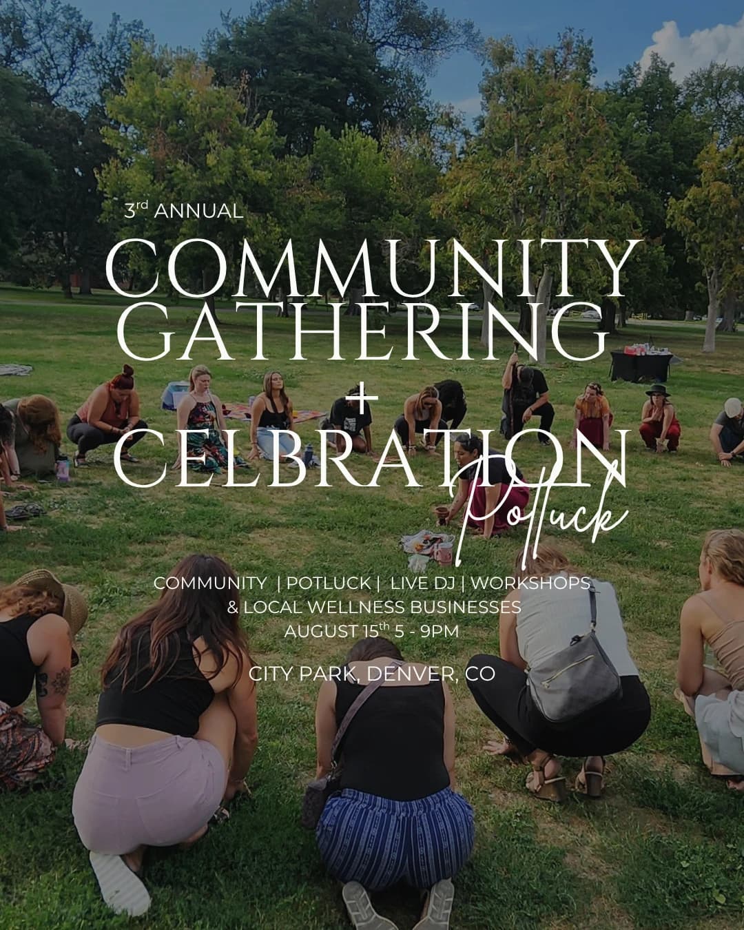 3rd Annual Community Gathering + Celebration hosted by Inspired Warrior Project  — wellness events in Denver