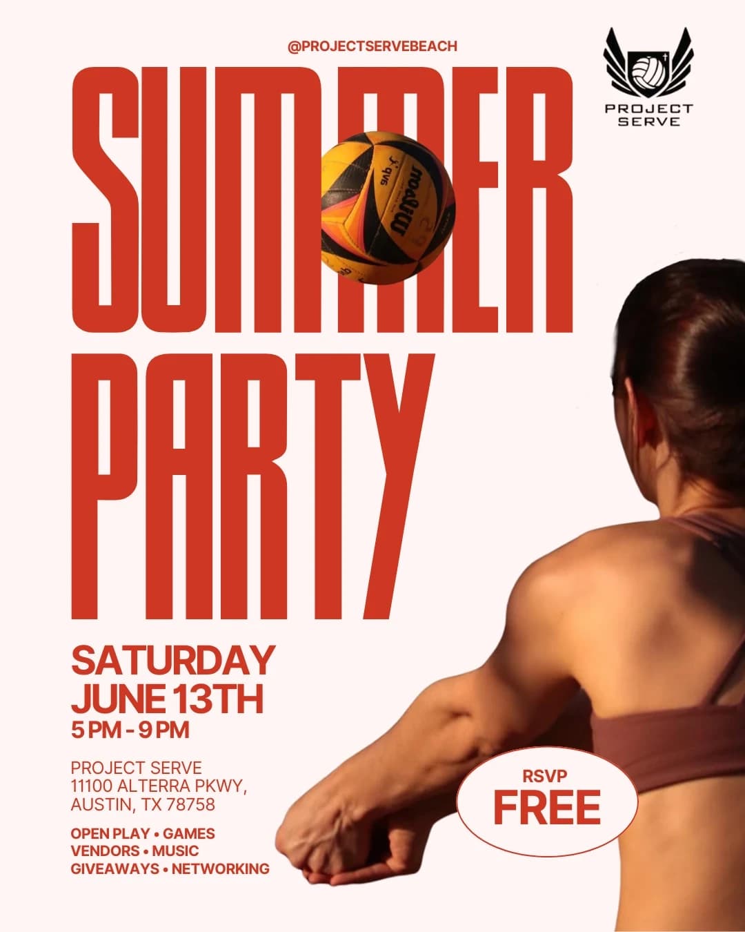 Summer Party Kickoff hosted by Project Serve  — team sports in Austin