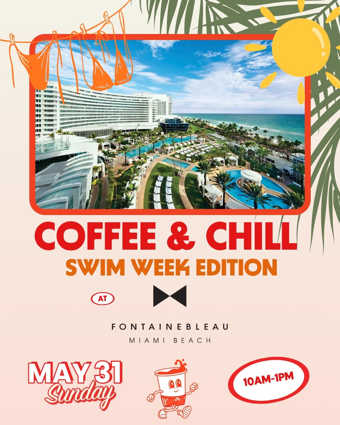Coffee & Chill Swim Week Edition hosted by Coffee & Chill Miami — fitness events in Miami