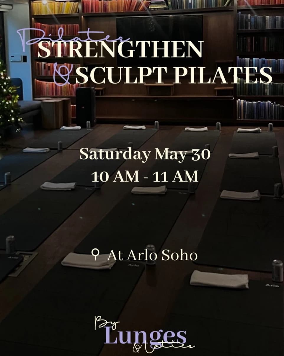 Strengthen & Sculpt Pilates  hosted by Azin Padash — fitness events in New York
