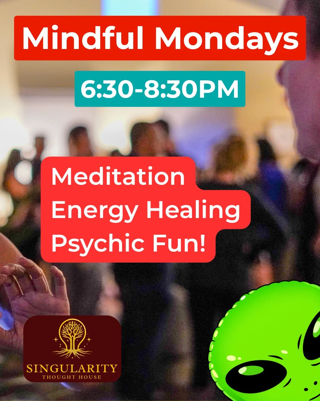 Mindful Monday at Singularity hosted by Co-Creation Community — wellness events in Austin