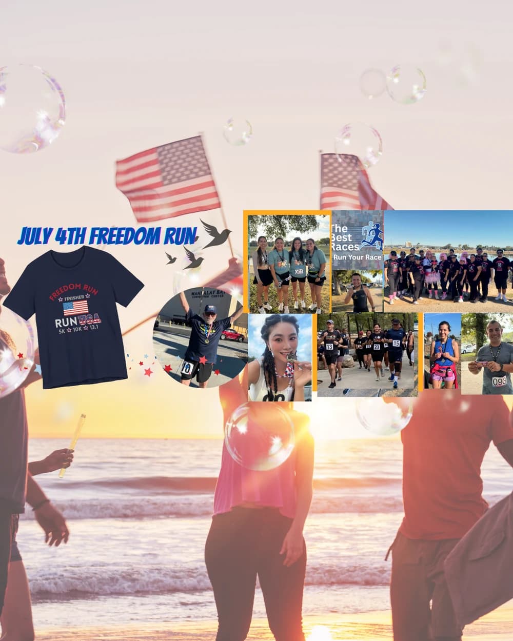 July 4th Run 5K/10K/13.1 SAN DIEGO hosted by The Best Races — run clubs in San Diego