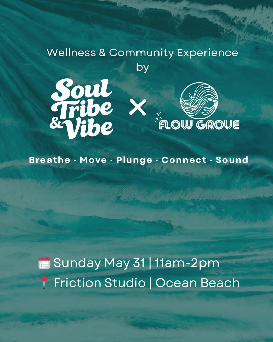 Soul Tribe & Vibe x The Flow Grove Presents: Soul Waves hosted by Soul Tribe & Vibe — wellness events in San Diego