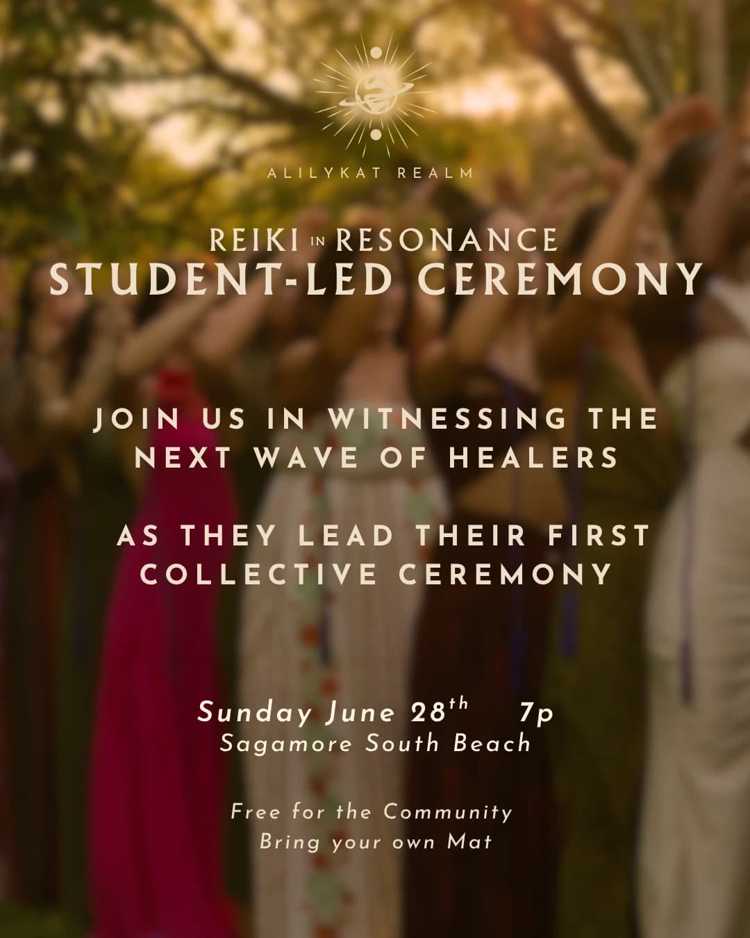 Reiki in Resonance: Student Led Ceremony hosted by aLilyKat Realm 🪐 — wellness events in Miami