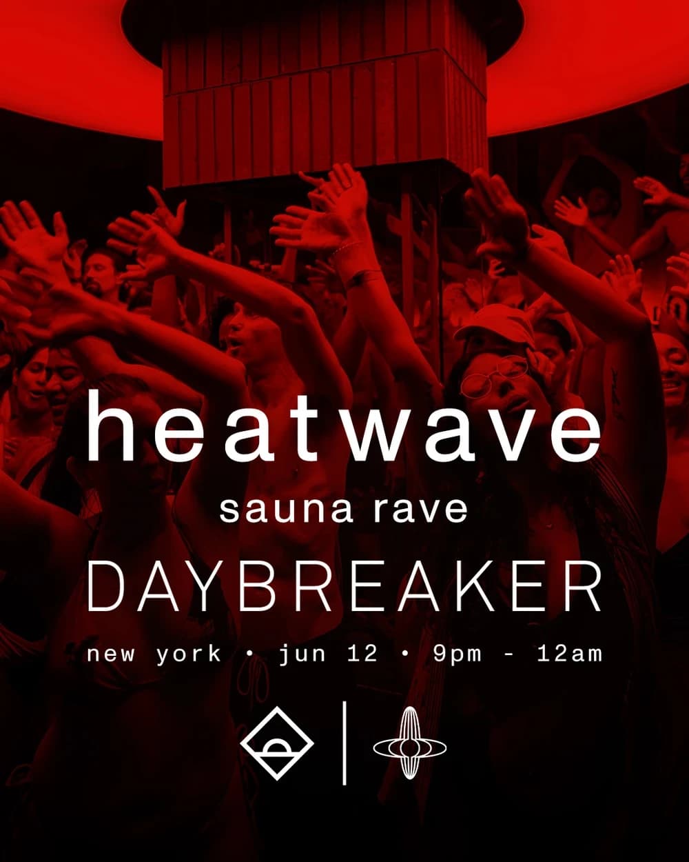 DAYBREAKER NYC // HEATWAVE // JUNE 12 hosted by DAYBREAKER New York — dance classes in New York