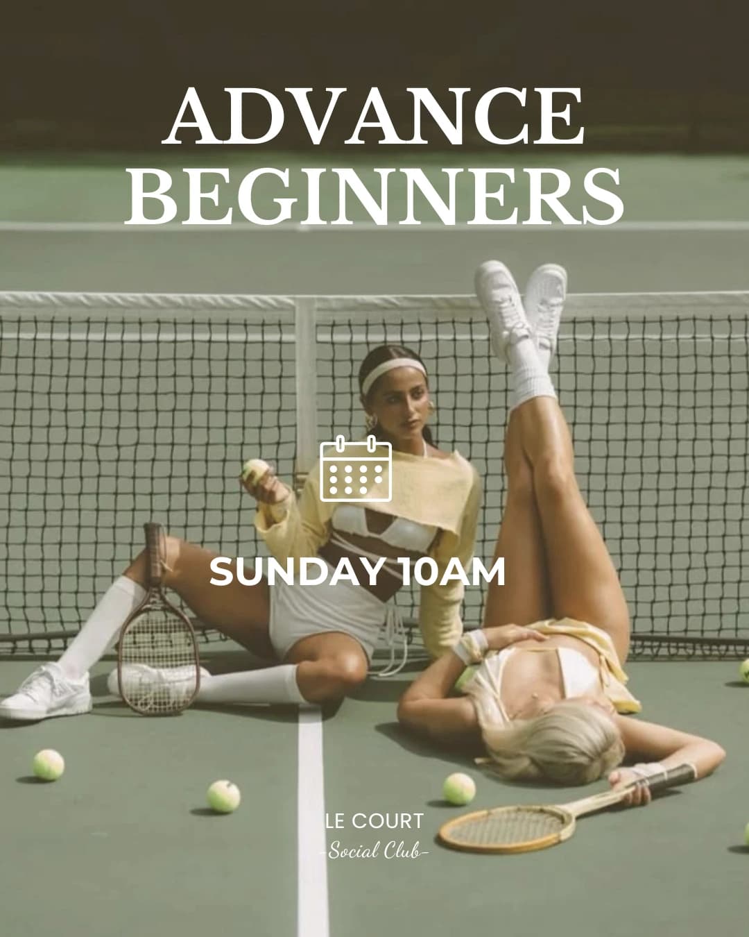ADVANCE BEGINNERS SUNDAY 10AM hosted by Le court social club  — workshops in Chicago