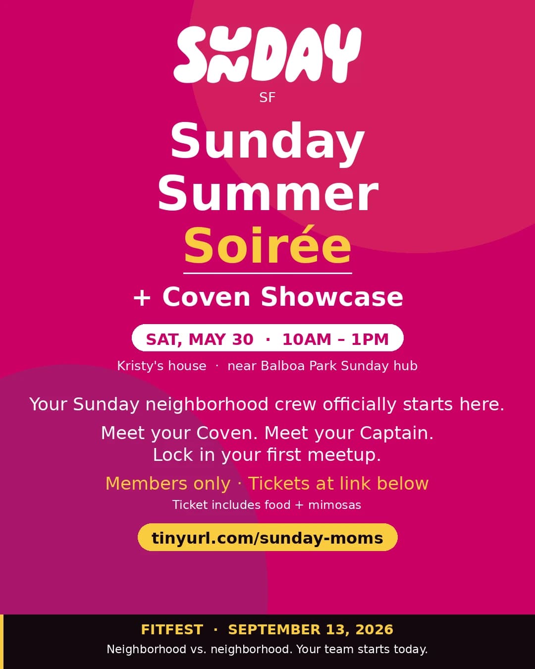 Sunday Summer Soirée hosted by Sunday SF  — social events in San Francisco