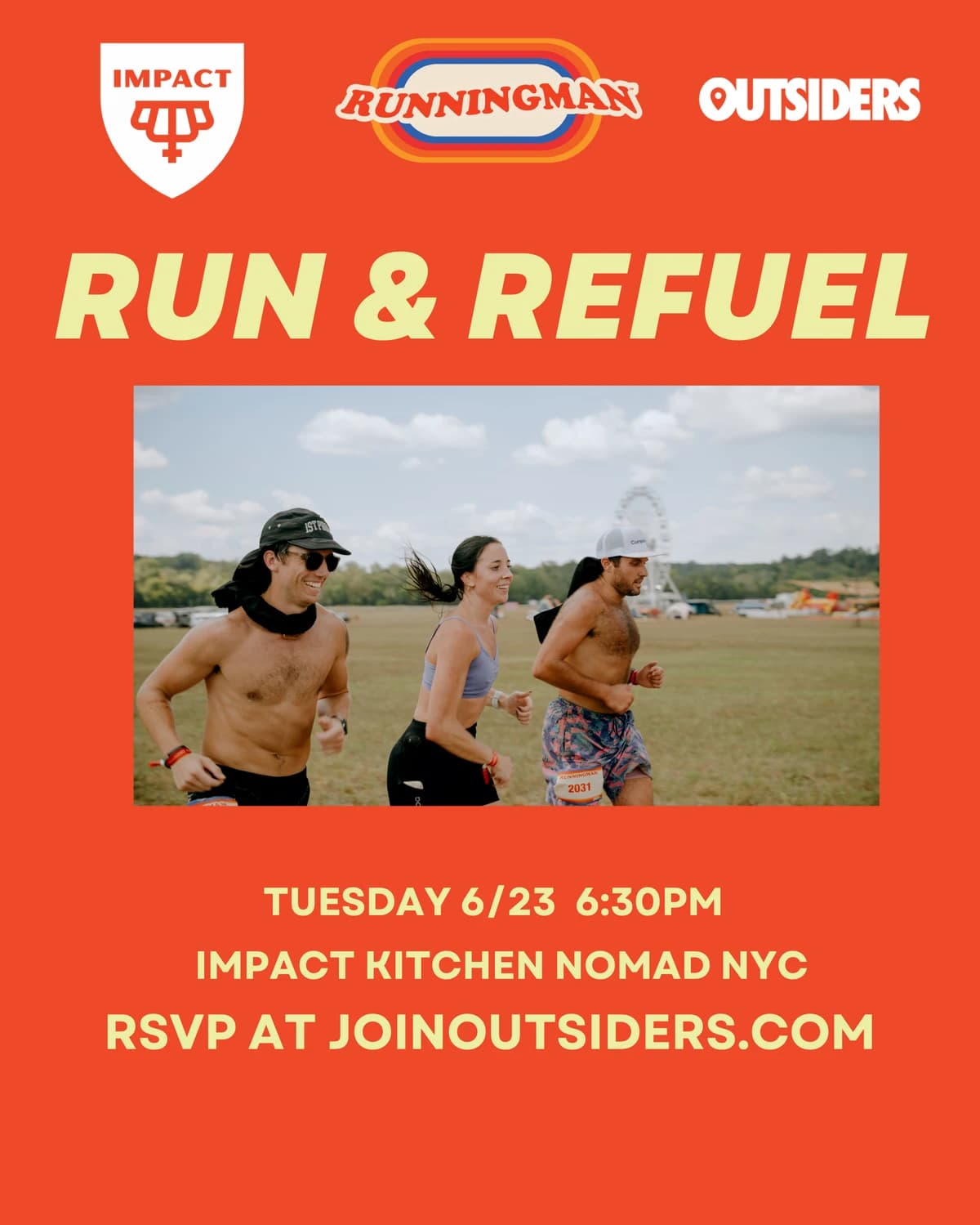 THE MOVE: Run & Refuel NOMAD hosted by OUTSIDERS NYC — fitness events in New York