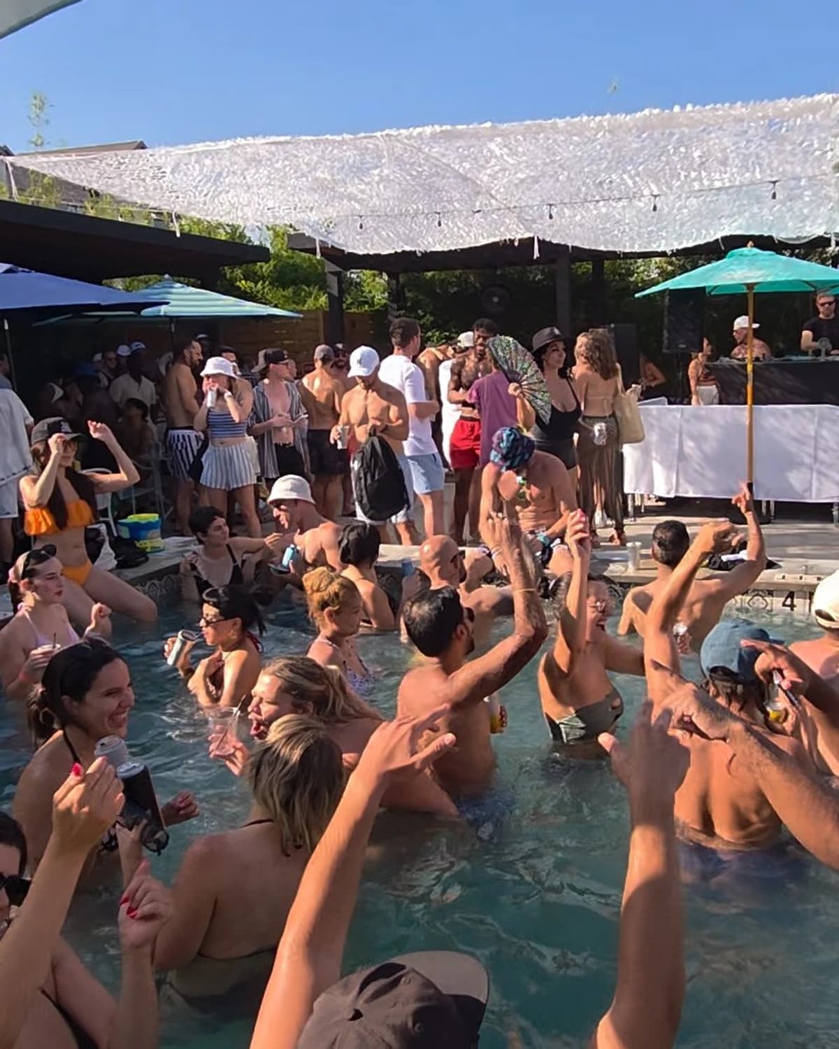 Pickup Plunge hosted by Saints & Sinners Flag Football — spa recovery in Austin
