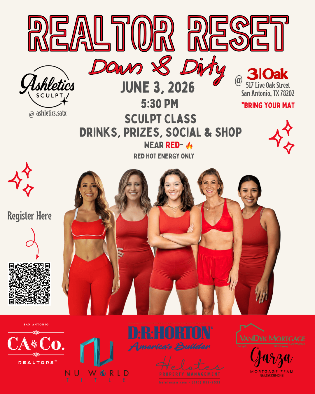 Realtor Reset: Down & Dirty hosted by Ashletics® — fitness events in San Antonio