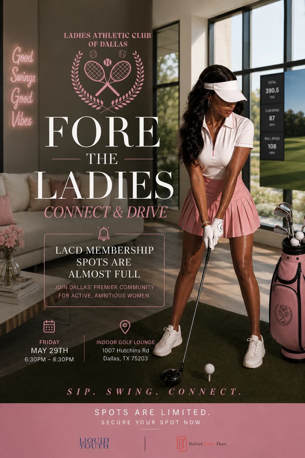FORE THE LADIES : GOLF SOCIAL hosted by The Ladies Athletic Club Of Dallas — competitions in Dallas
