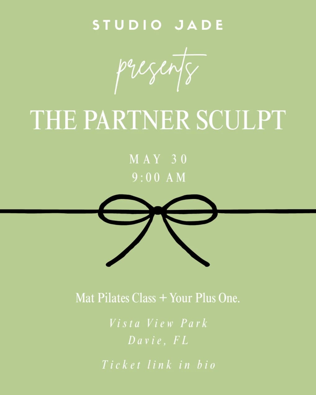 The Partner Sculpt hosted by Studio Jade — outdoor activities in Davie