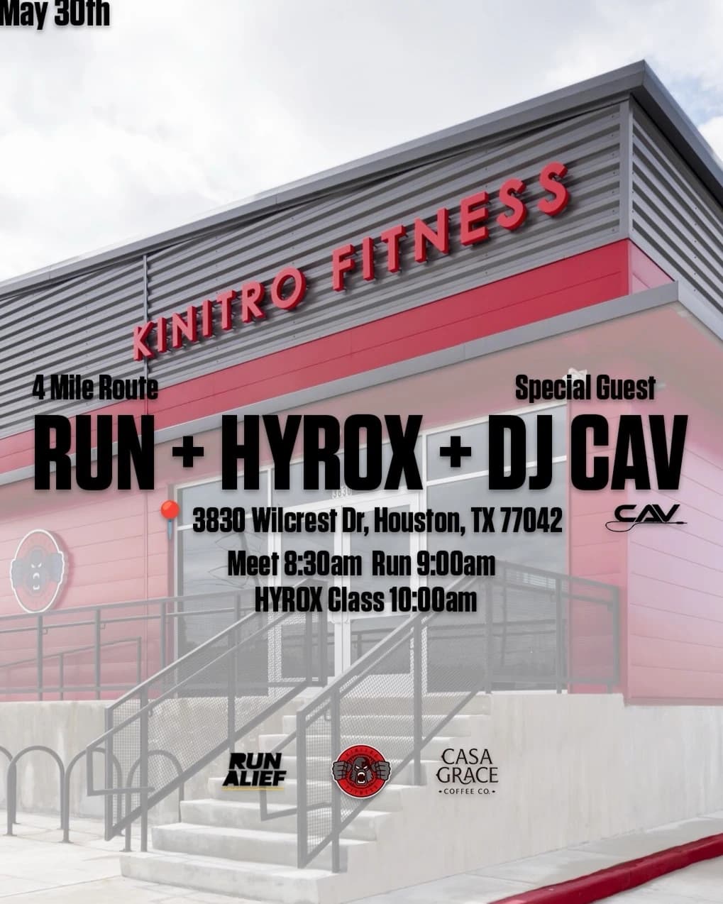 Runalief x kinitro collab  hosted by RUNALIEF — run clubs in Houston