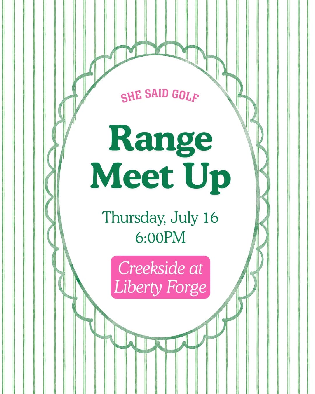 July Range Meet Up hosted by She Said Golf Pennsylvania — team sports in Mechanicsburg