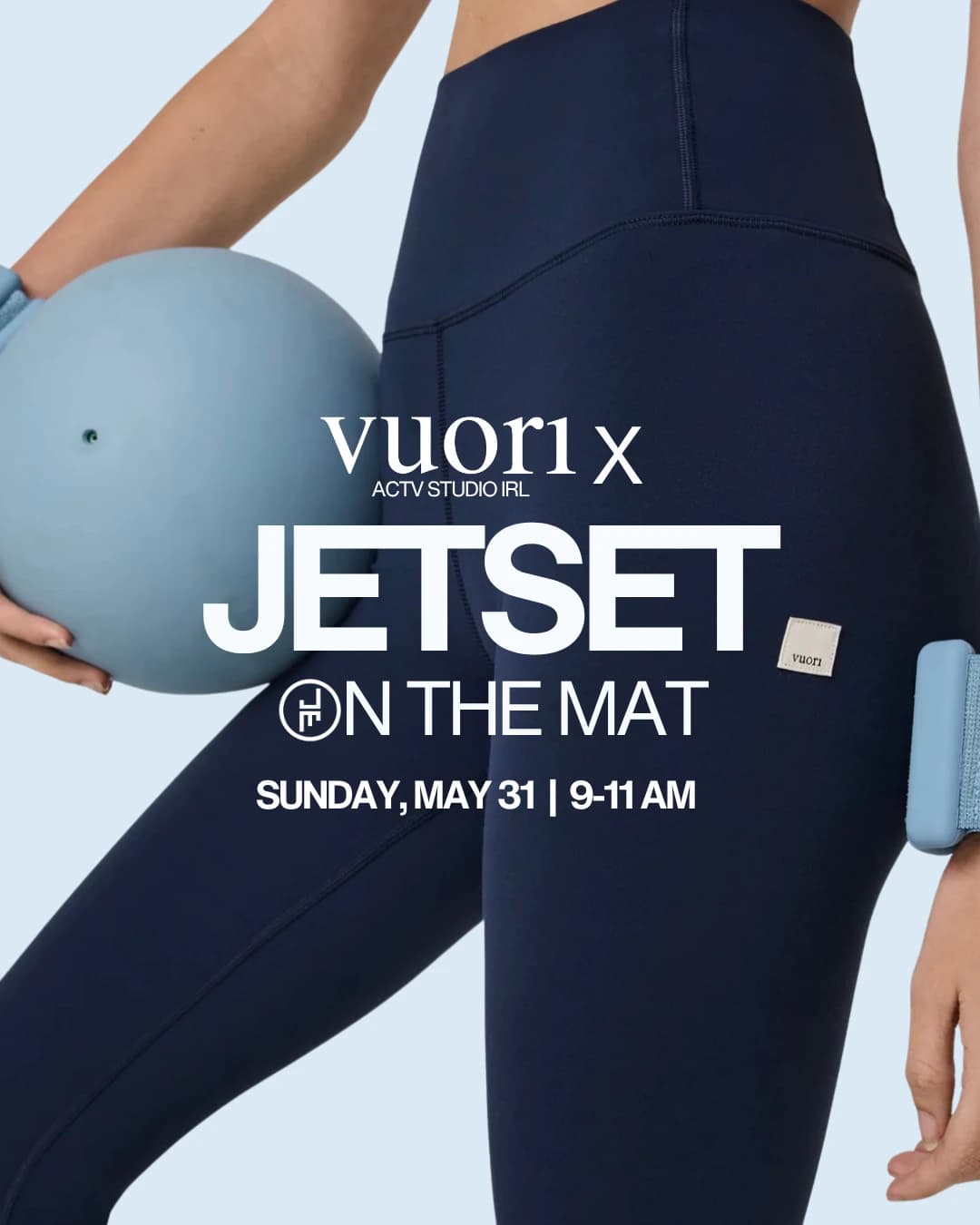 ACTV Studio IRL: Vuori South Congress x JETSET Pilates hosted by JETSET Pilates Austin — fitness events in Austin