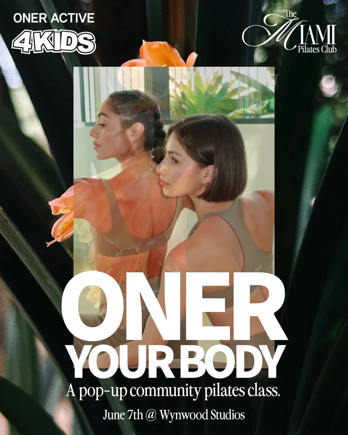Oner Your Body 06/07 hosted by The Miami Pilates Club — fitness events in Miami