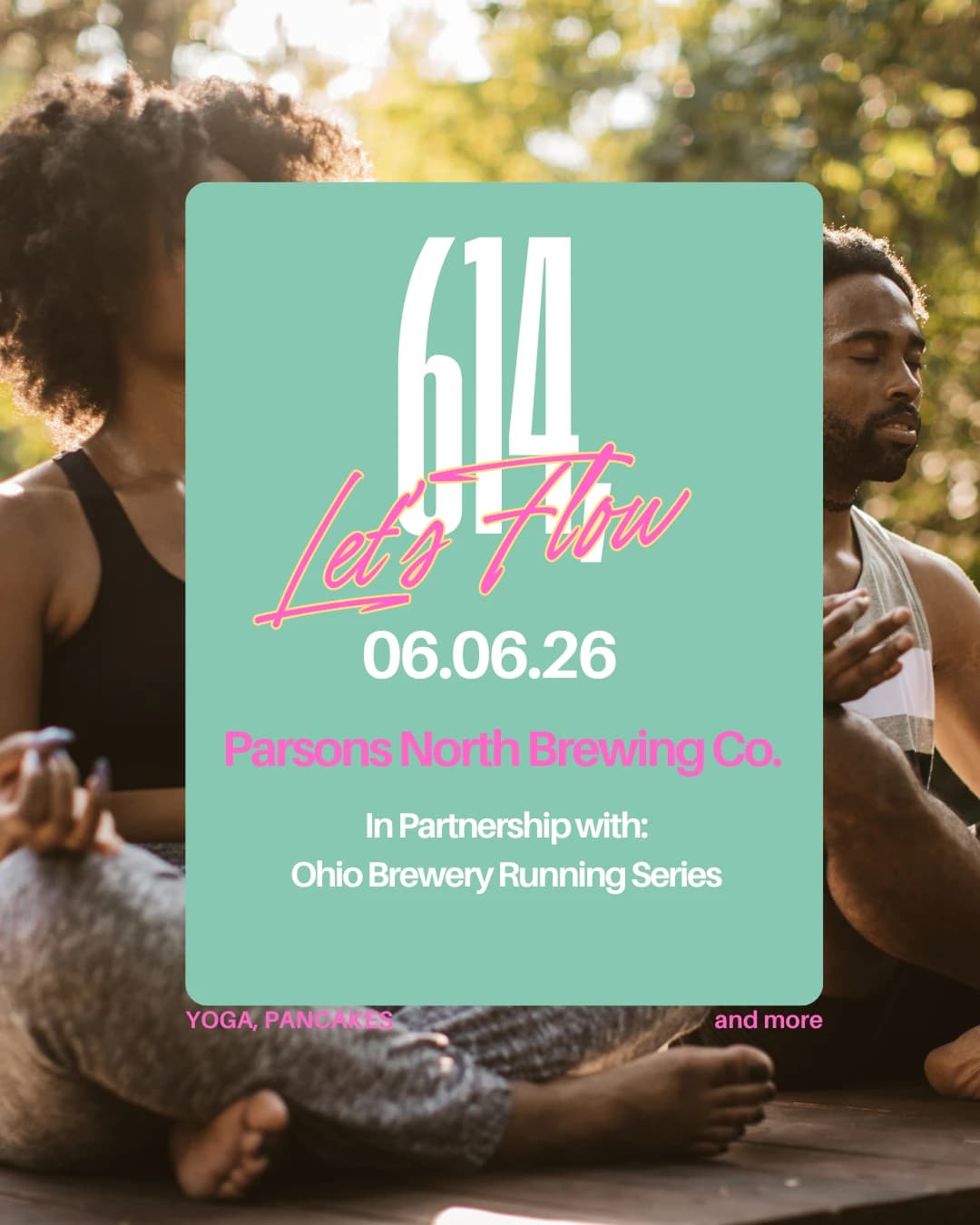 614, Let's Flow hosted by 614FitClub — yoga classes in Columbus