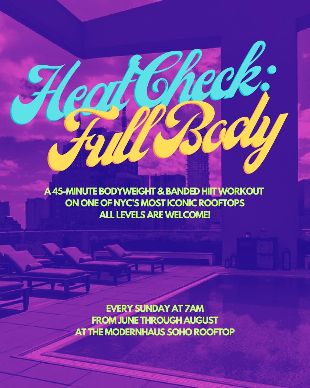 Heat Check: Full Body hosted by YearOf Collective — fitness events in New York