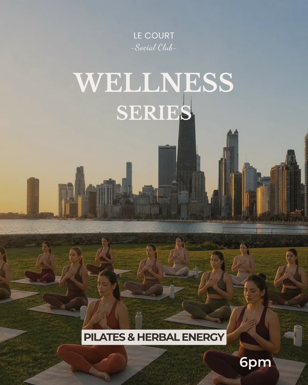 WELLNESS  SERIES  hosted by Le court social club  — pilates classes in Chicago