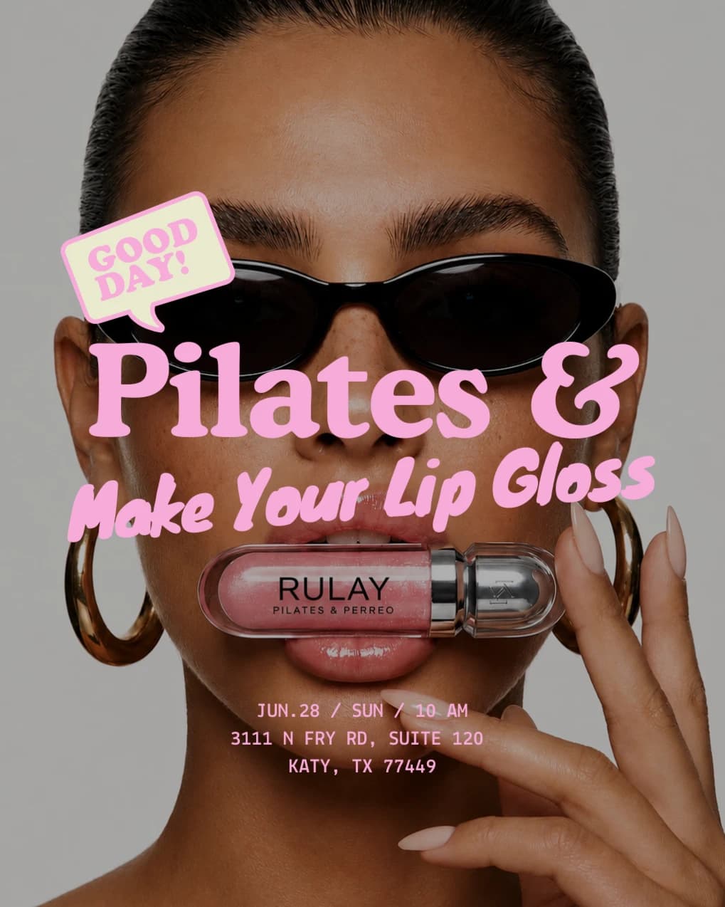 Pilates & Make Your Lip Gloss hosted by Rulay Pilates y Perreo — pilates classes in Katy