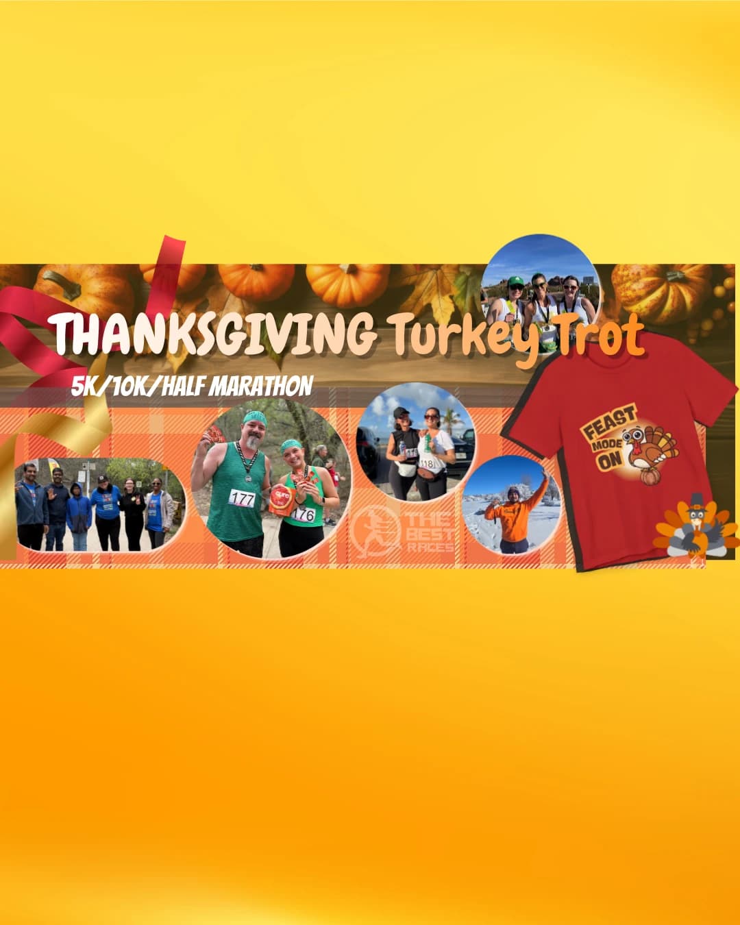 Thanksgiving Gobble Trot Run 5K/10K/13.1 CHICAGO/EVANSTON hosted by The Best Races — run clubs in Chicago