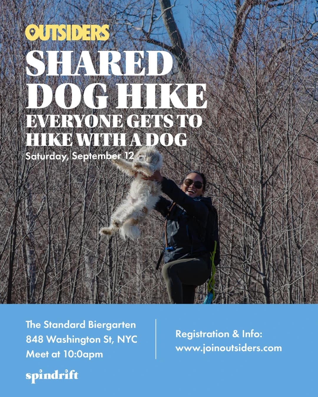 Dog Hike & Orchard Social hosted by OUTSIDERS NYC — outdoor activities in New York