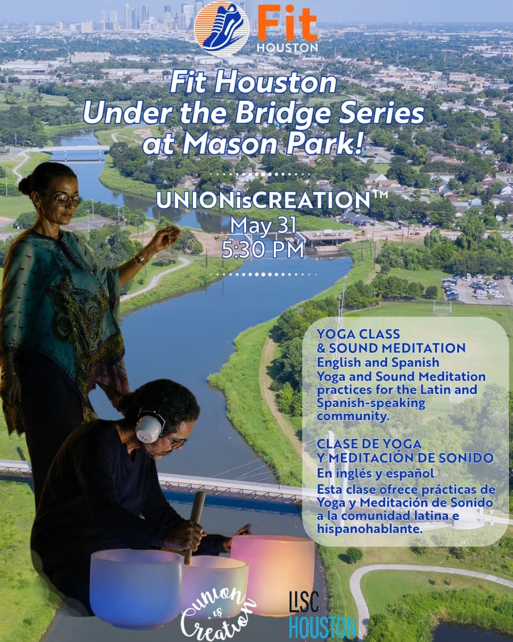Sound Bathing at Mason Park hosted by Fit Houston — wellness events in Houston