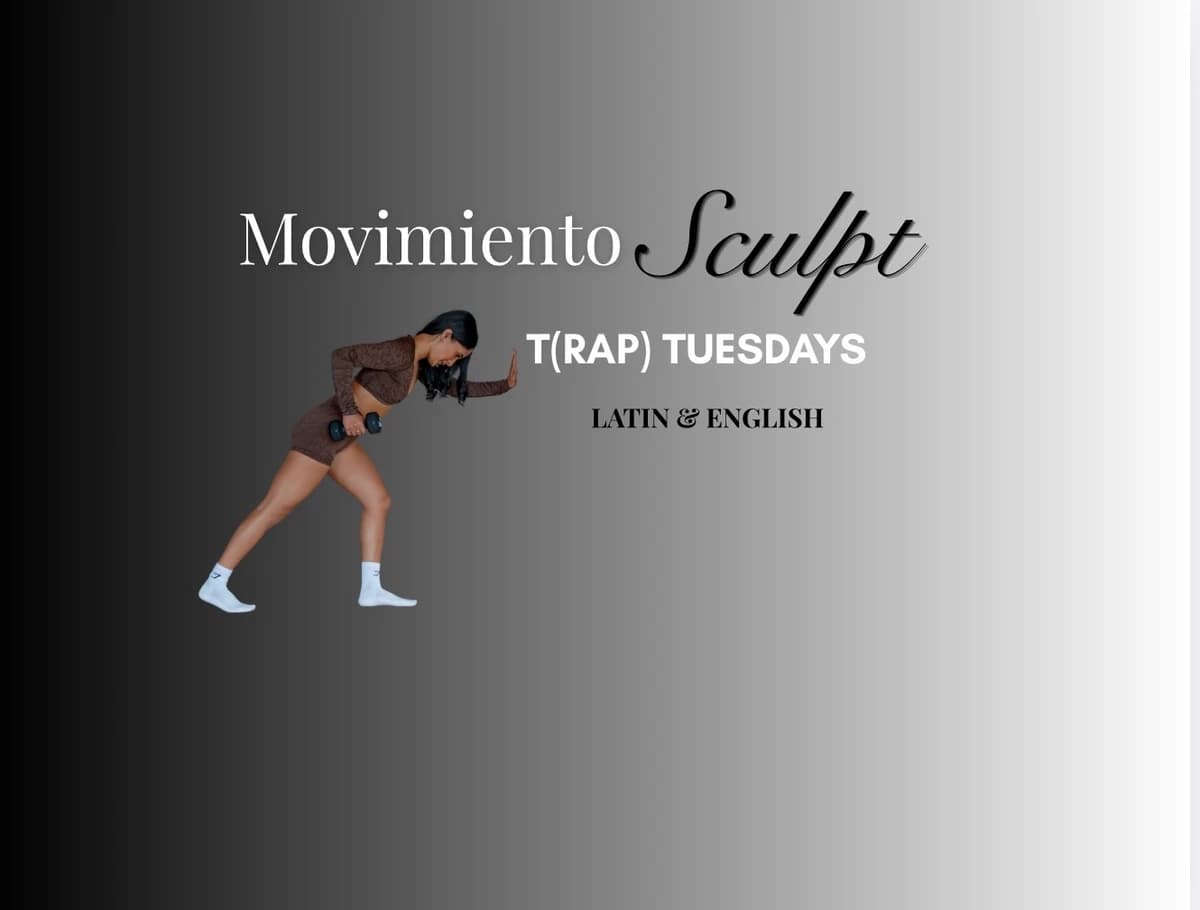 Movimiento Sculpt: Trap Tuesdays hosted by Glow with Jazmin — fitness events in Chicago