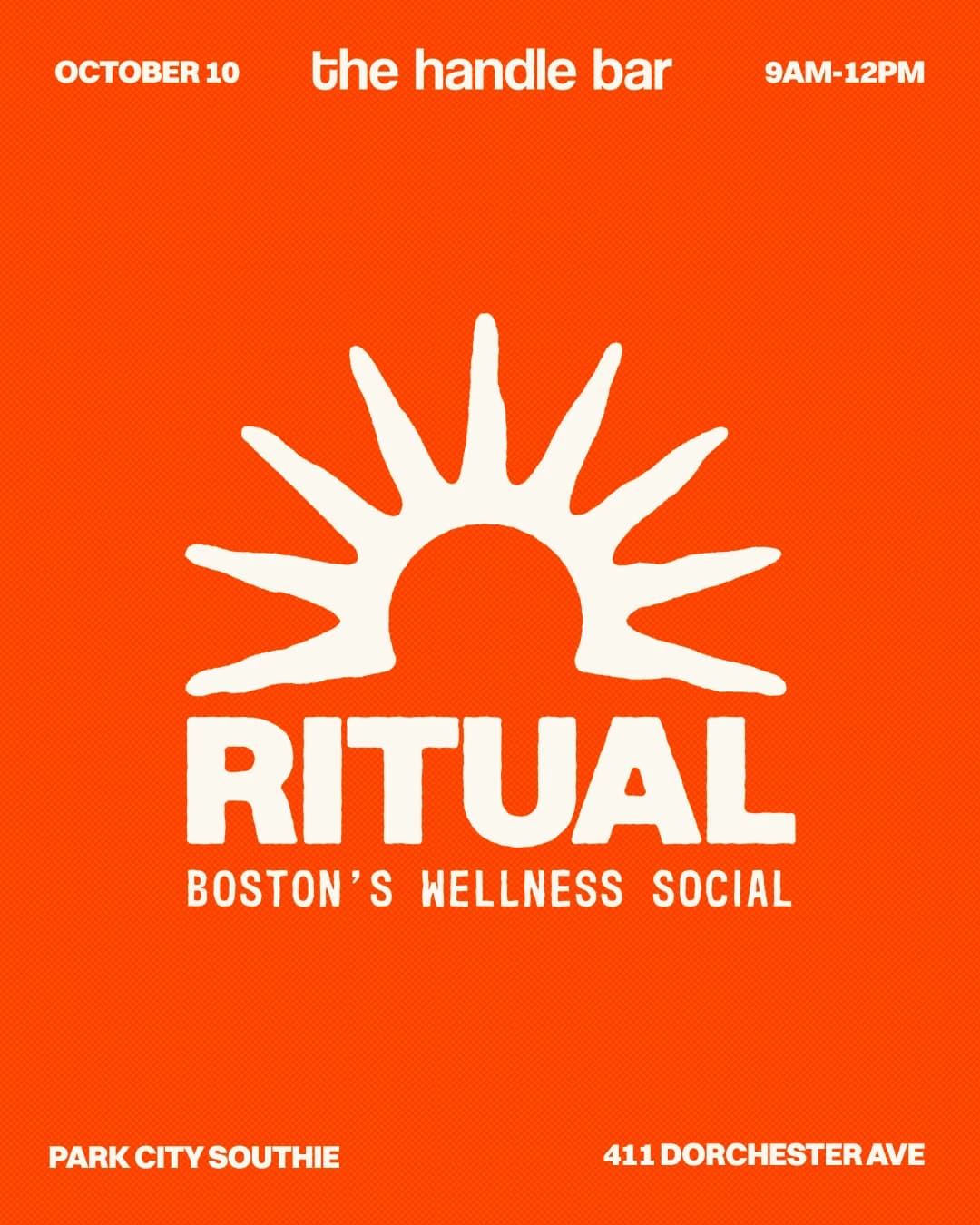 RITUAL: Wellness Social (October 10) hosted by RITUAL — run clubs in Boston