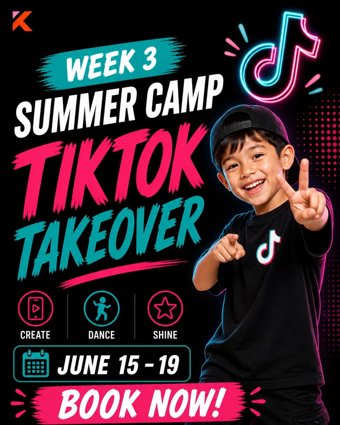 Week 3: TikTok Takeover hosted by Kreative Movementz — dance classes in Orlando