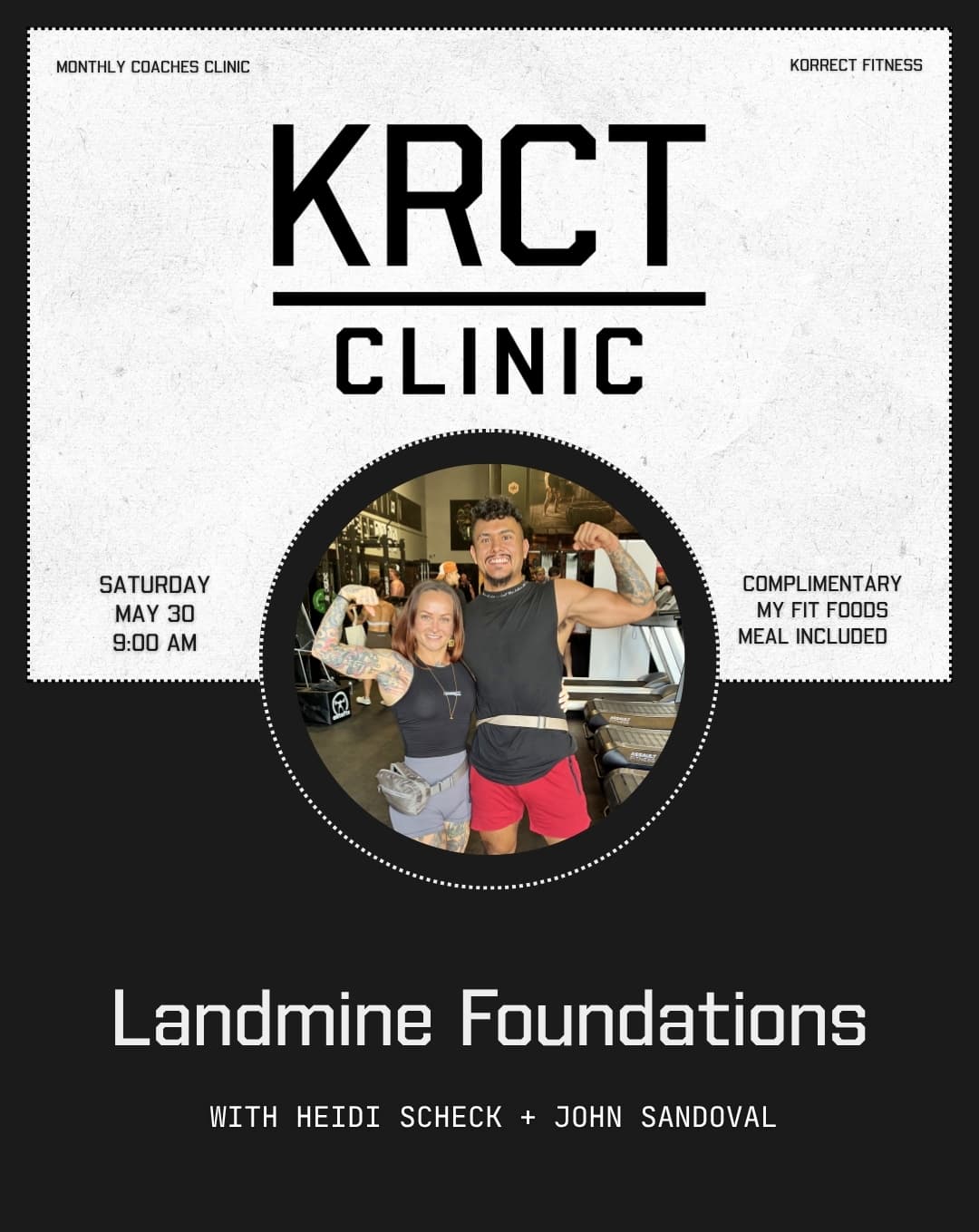 KRCT CLINIC: Landmine Foundations hosted by Korrect Fitness — fitness events in Austin
