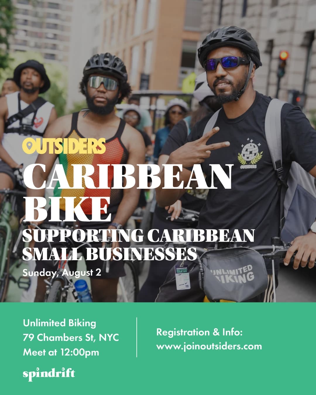 The Caribbean Ride hosted by OUTSIDERS NYC — outdoor activities in New York