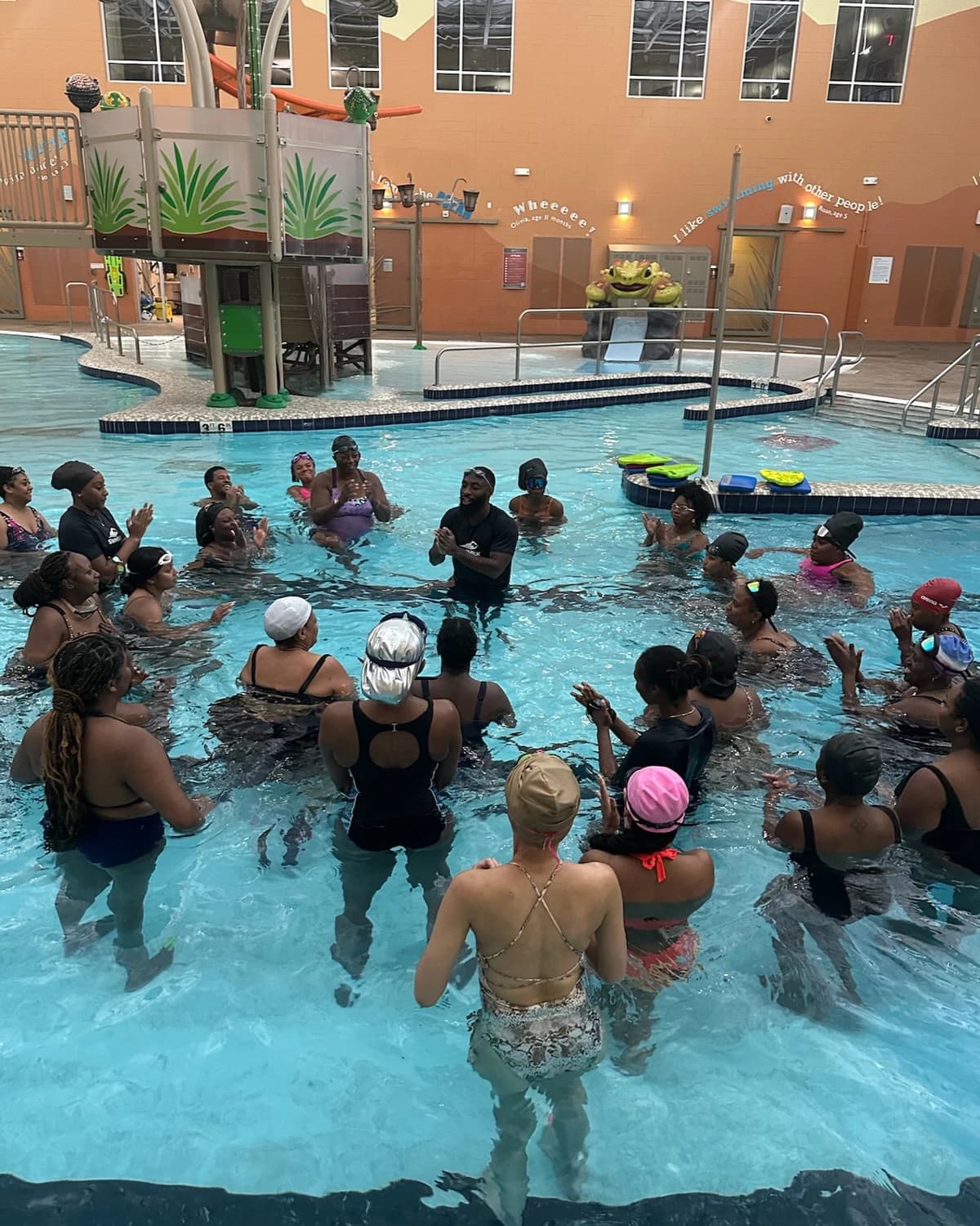 SWIMBLK Phoenix Season Kickoff hosted by Black Swim Club 🌊 — swimming in Phoenix