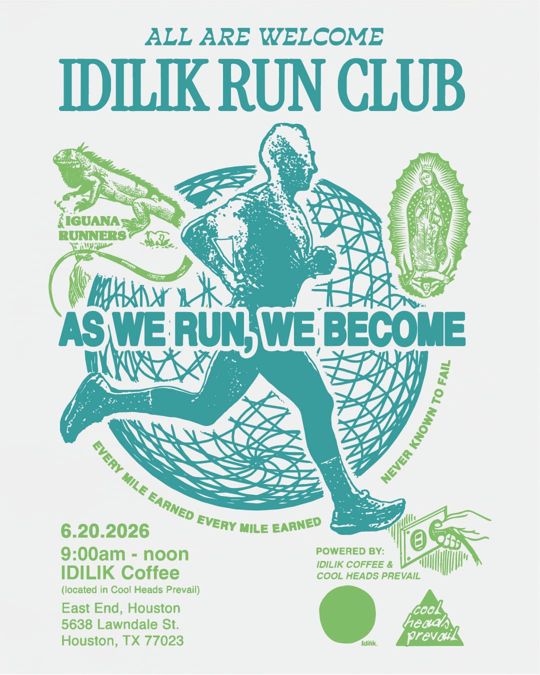 IDILIK Runs hosted by IDILIK Run Club & Wellness — run clubs in Houston