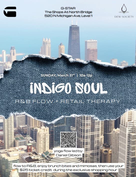 DEW Society Presents: Indigo Soul hosted by DEW S o c i e t y  — yoga classes in Chicago