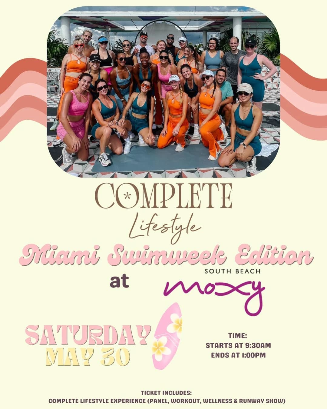 COMPLETE Lifestyle Miami Swim Week Edition hosted by COMPLETE Lifestyle by Caitlin Spears — wellness events in Miami Beach