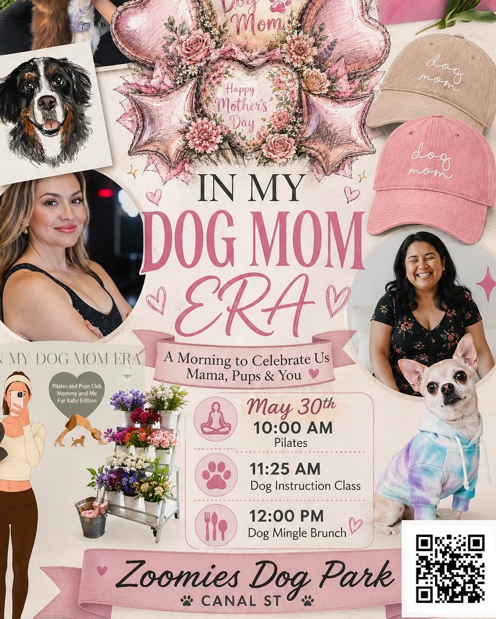 Pilates & Pups Club: Mommy & Me  hosted by Denisse — pilates classes in Houston