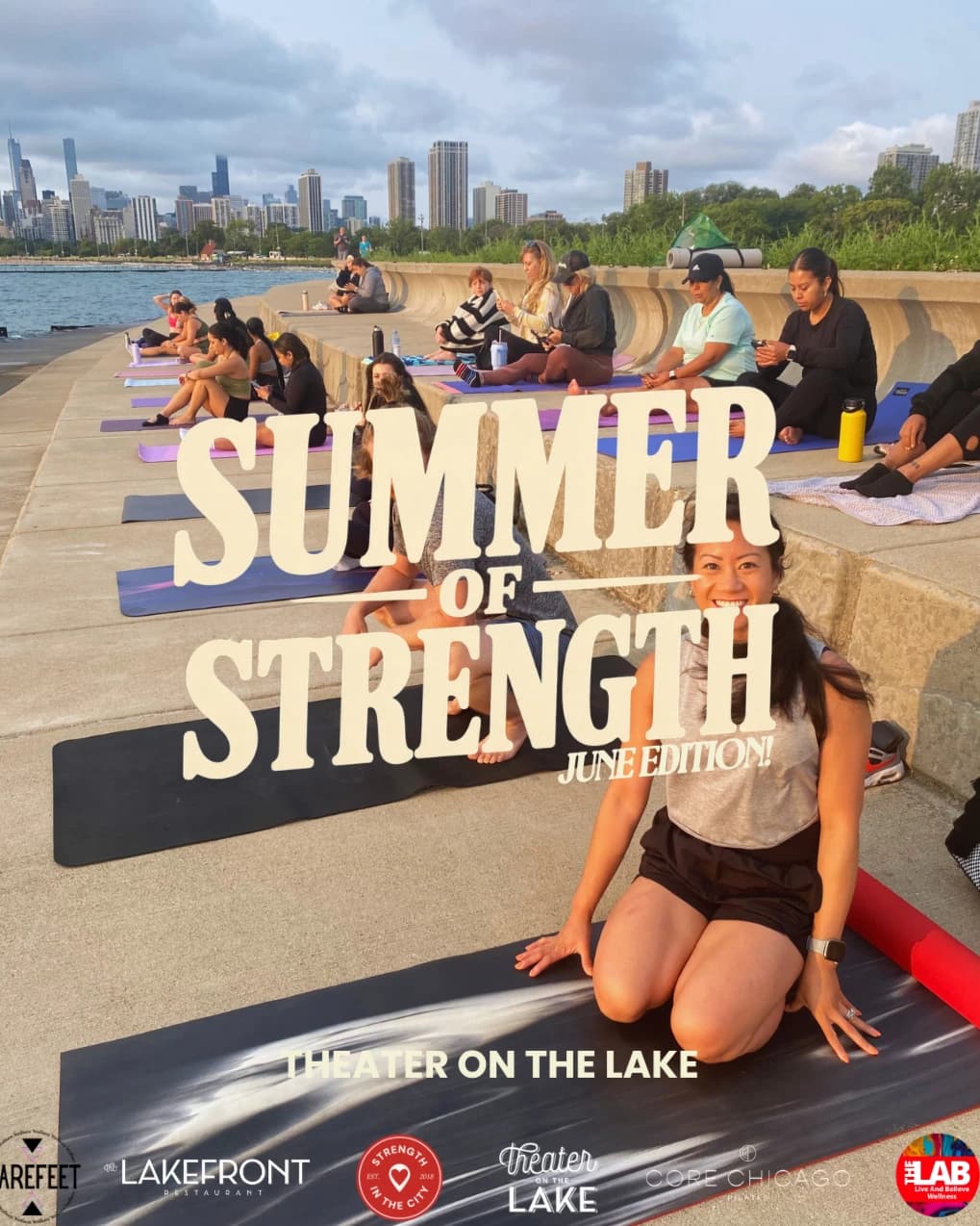 MON AM | FREE Lakefront Dance Flow + Meditation hosted by STRENGTH IN THE CITY — wellness events in Chicago