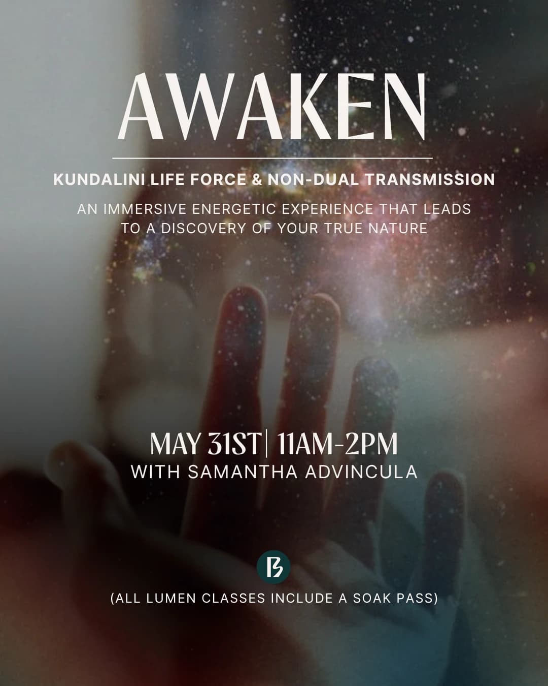 AWAKEN: Energy Transmission w/ Samantha Advincula (Lumen Room) hosted by BATHE — workshops in Austin