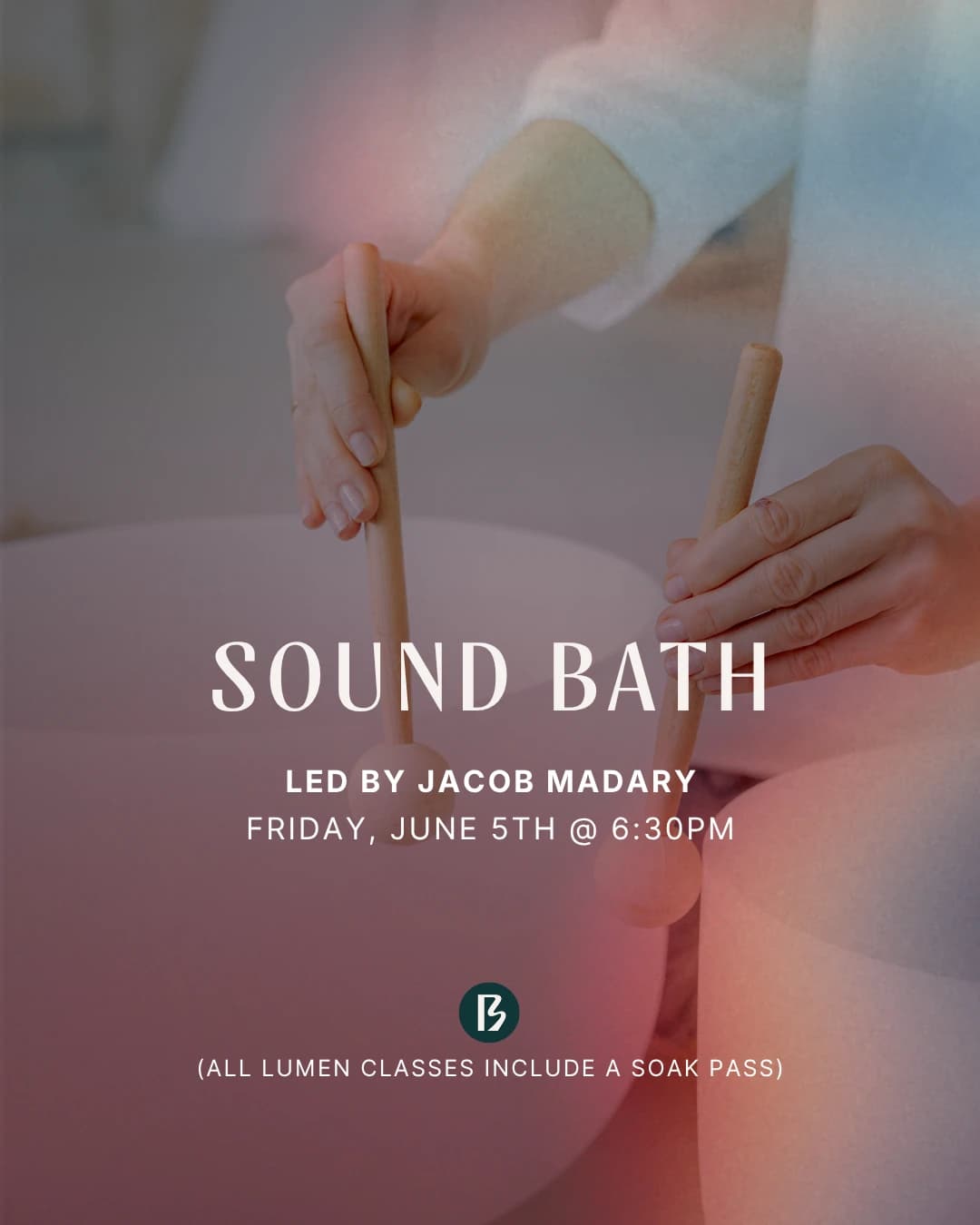 Sound Bath w/ Jacob Madary (Lumen Room) hosted by BATHE — wellness events in Austin