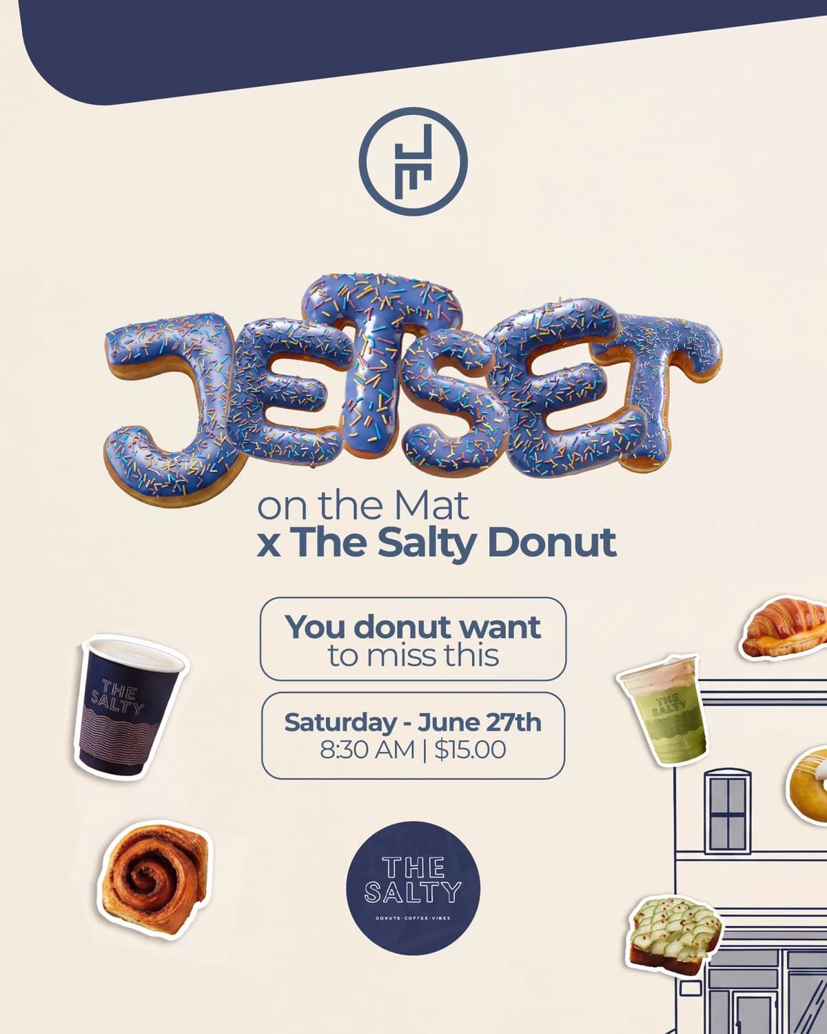JETSET ON THE MAT X SALTY DONUT hosted by JETSET Pilates Winter Park — pilates classes in Orlando