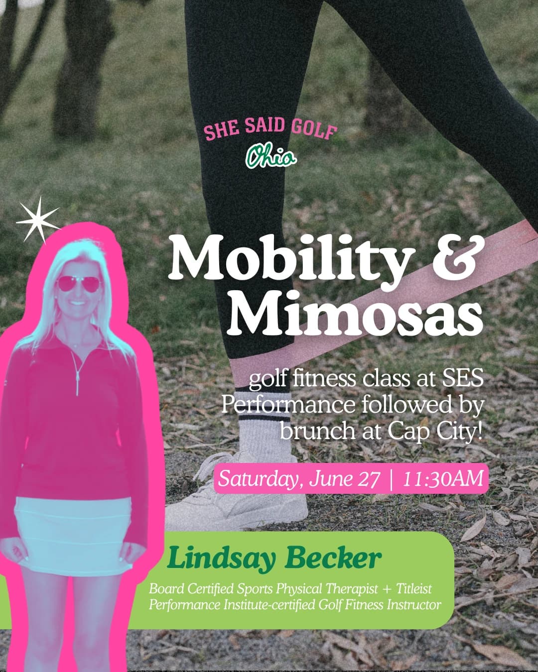 Mobility & Mimosas hosted by She Said Golf Ohio — golf in Dublin