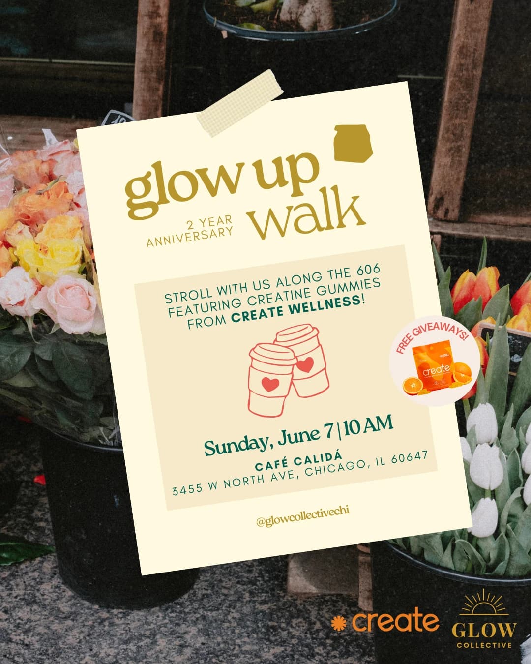 Glow Up Walk (2 Year Anniversary) hosted by Glow Collective Chicago — run clubs in Chicago