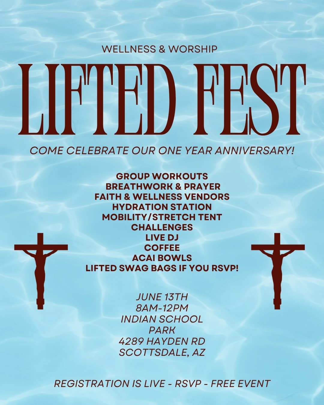 Lifted Fest: Faith & Wellness Festival hosted by Lifted Revival — social events in Scottsdale
