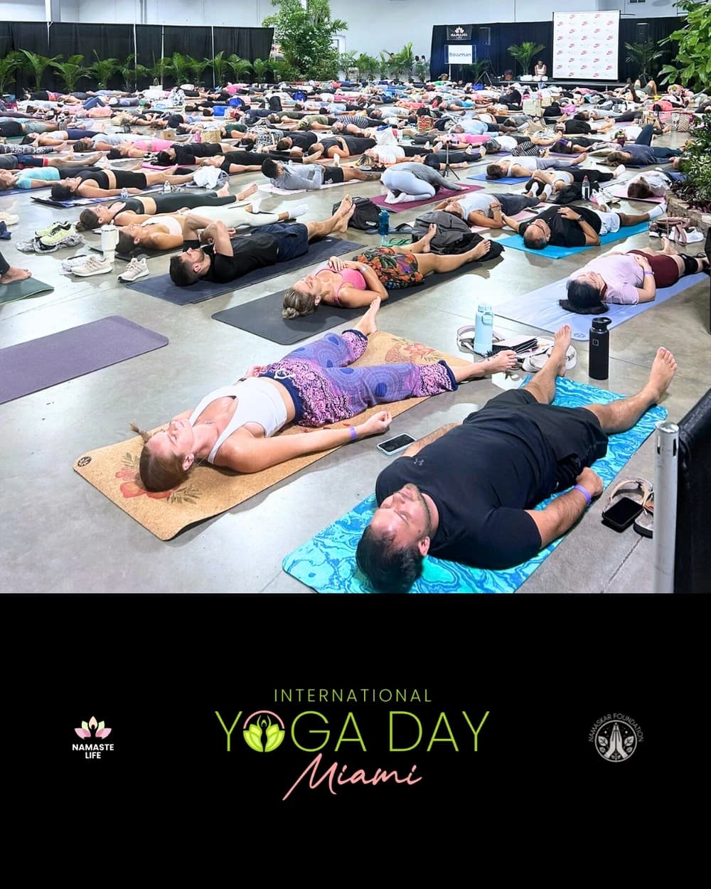 International Yoga Day Miami 2026 hosted by Namaste Life Events — workshops in Miami Beach