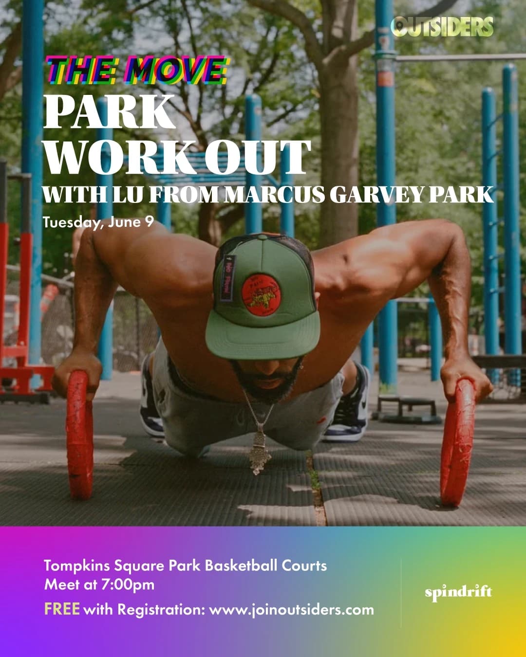 Park Work out with Lu from Marcus Garvey Park Harlem Lion's Den hosted by OUTSIDERS NYC — fitness events in New York