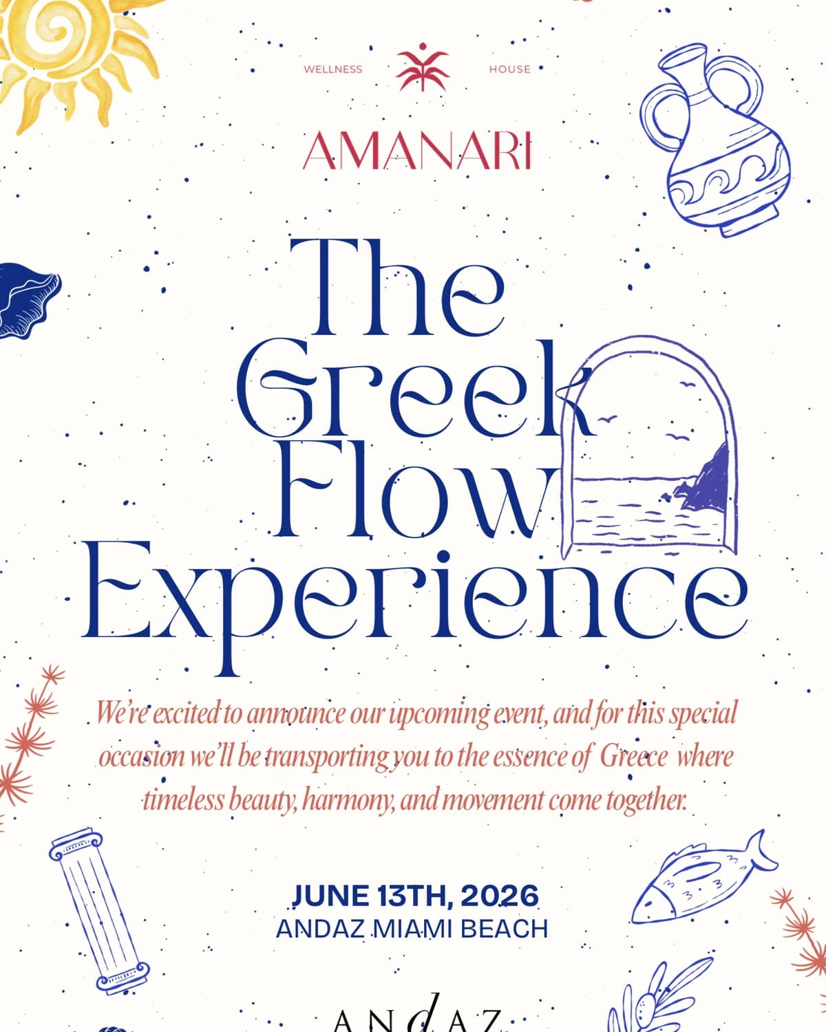 The Greek Flow Pilates Experience - Miami Beach hosted by Amanarihouse — pilates classes in Miami
