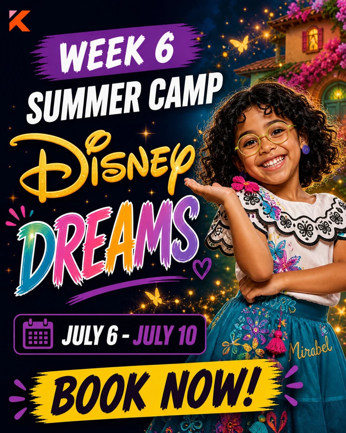 Week 6: Disney Dreams hosted by Kreative Movementz — dance classes in Orlando